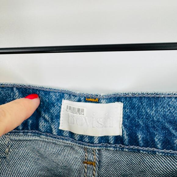 Boyish Jeans Size 26 Women’s Sustainable Straight Leg Blue Denim - Picture 3 of 10